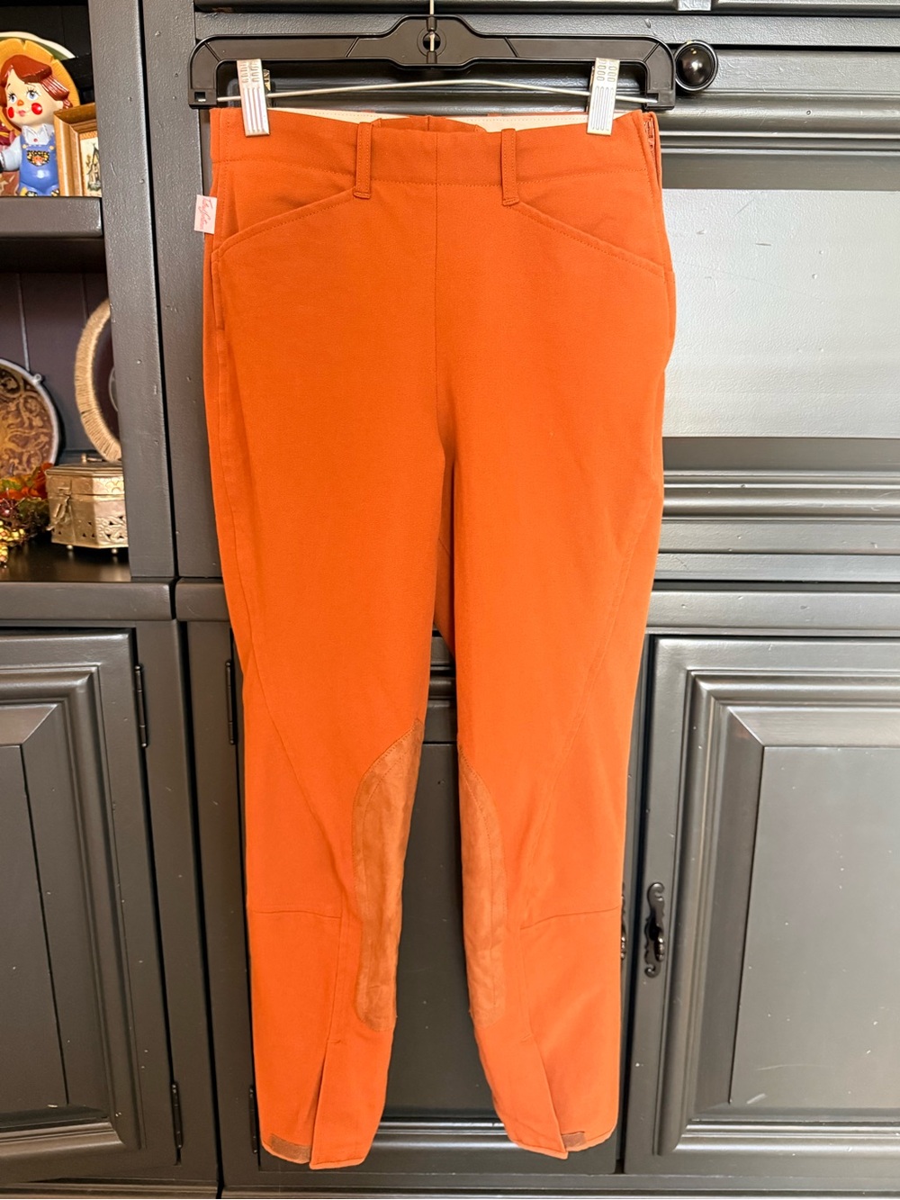 The Tailored Sportsman English riding pants burnt Orange horse riding size 26